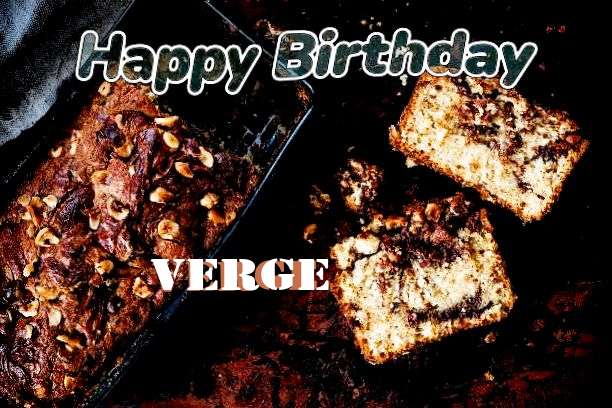 Happy Birthday Cake for Verge