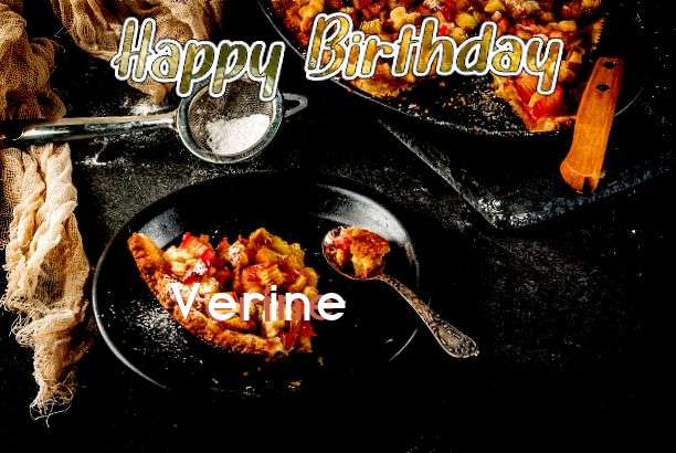 Happy Birthday Cake for Verine