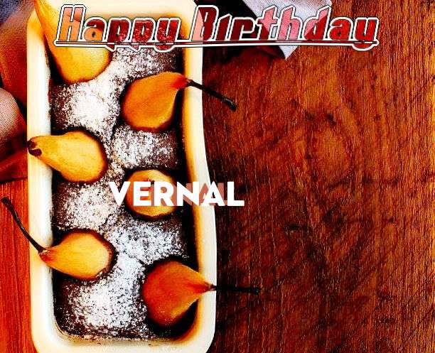 Happy Birthday Wishes for Vernal