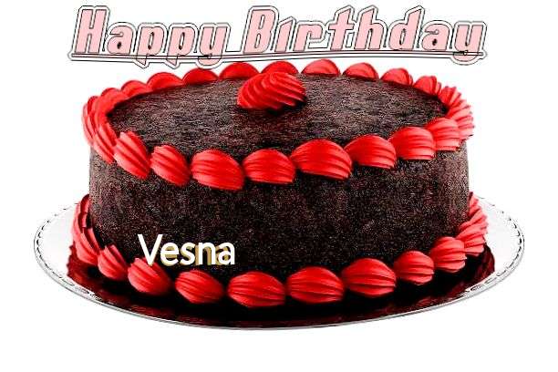 Happy Birthday Cake for Vesna