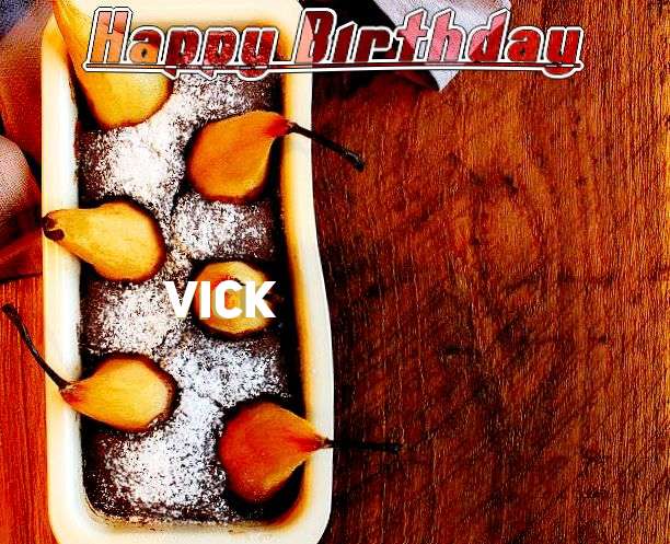 Happy Birthday Wishes for Vick