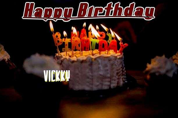 Happy Birthday Wishes for Vickky