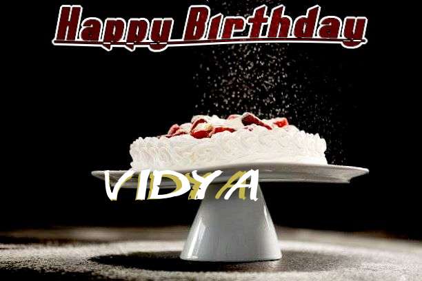 Birthday Wishes with Images of Vidya
