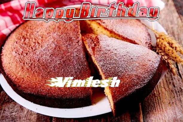 Happy Birthday Vimlesh Cake Image
