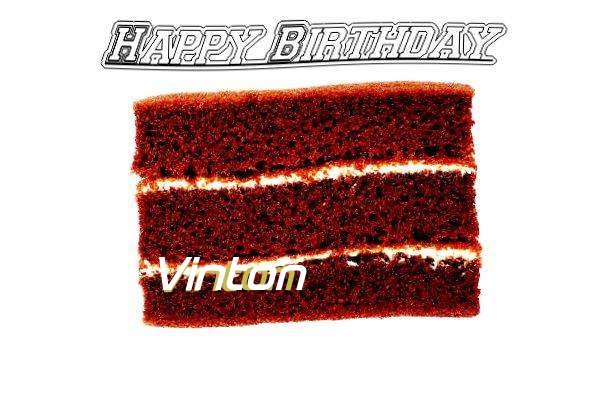 Happy Birthday Cake for Vinton