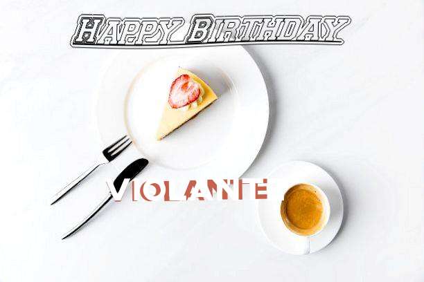 Happy Birthday Cake for Violante