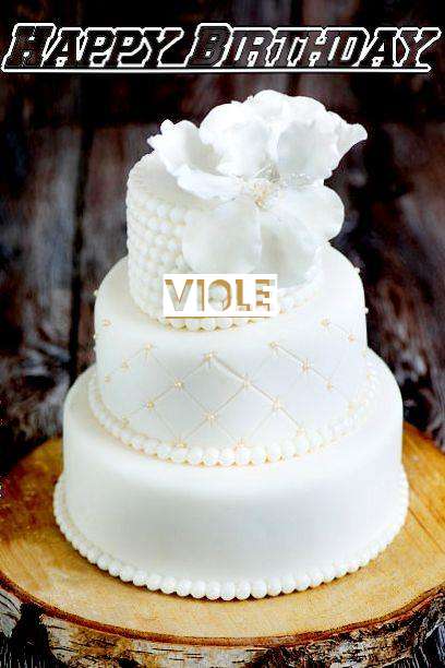 Happy Birthday Wishes for Viole