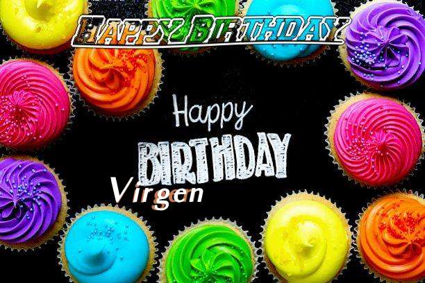 Happy Birthday Cake for Virgen