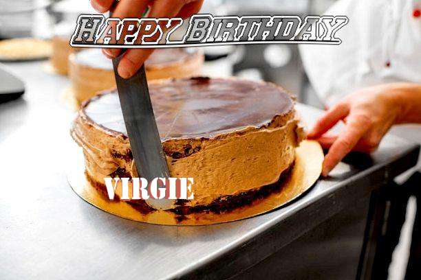 Happy Birthday Virgie Cake Image