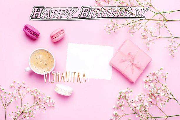 Happy Birthday Vishamitra Cake Image
