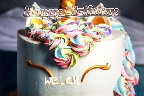 Birthday Wishes with Images of Welch