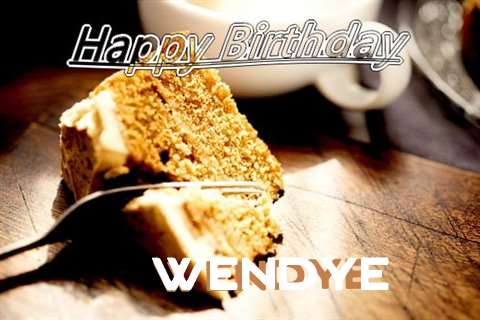 Happy Birthday Wendye Cake Image