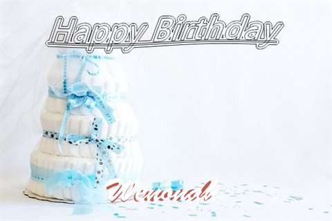 Happy Birthday Wenonah Cake Image