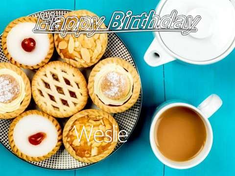 Happy Birthday Weslie