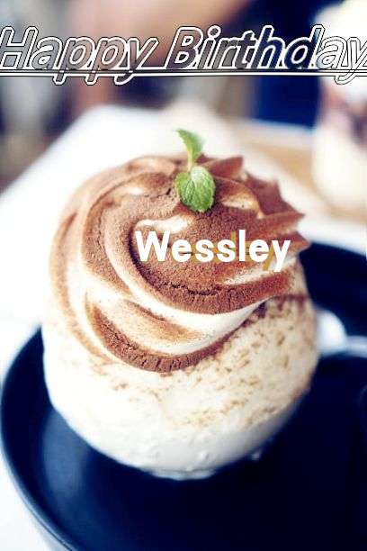 Birthday Wishes with Images of Wessley
