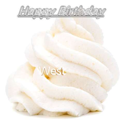 Happy Birthday Wishes for West