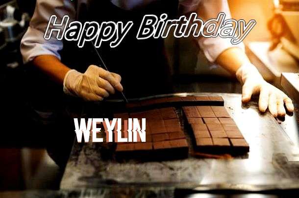 Birthday Wishes with Images of Weylin