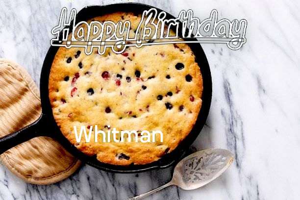 Happy Birthday to You Whitman