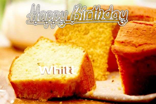 Happy Birthday Cake for Whitt