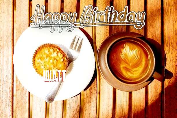 Happy Birthday Wiatt Cake Image