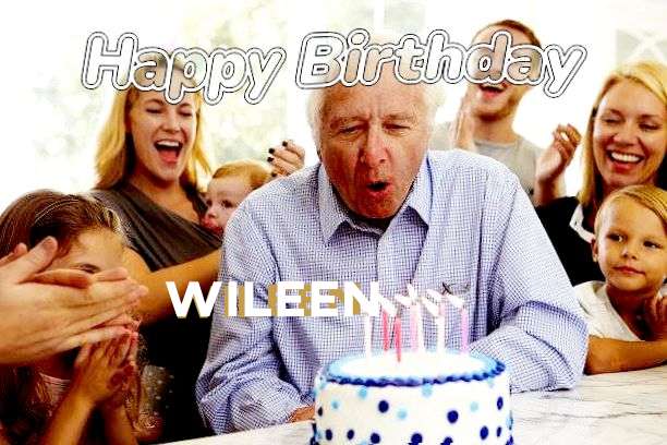 Happy Birthday Wileen Cake Image
