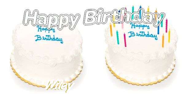 Happy Birthday Wiley Cake Image
