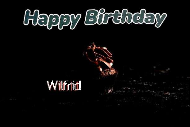 Happy Birthday Wilfrid Cake Image