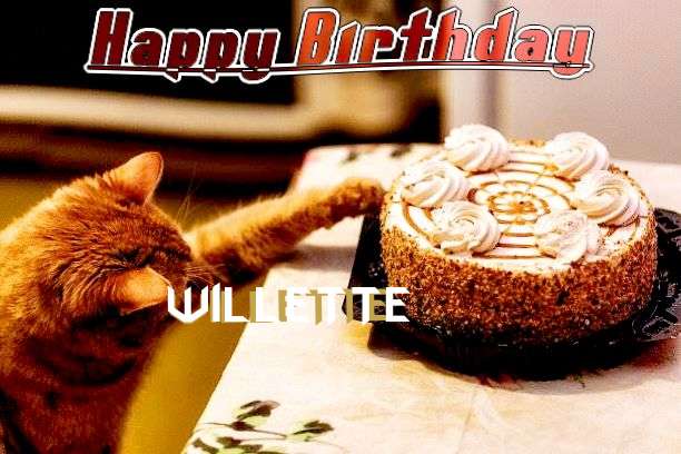 Happy Birthday Wishes for Willette