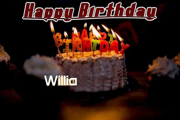 Happy Birthday Wishes for Willia
