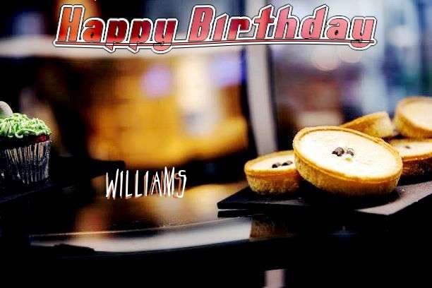 Happy Birthday Williams