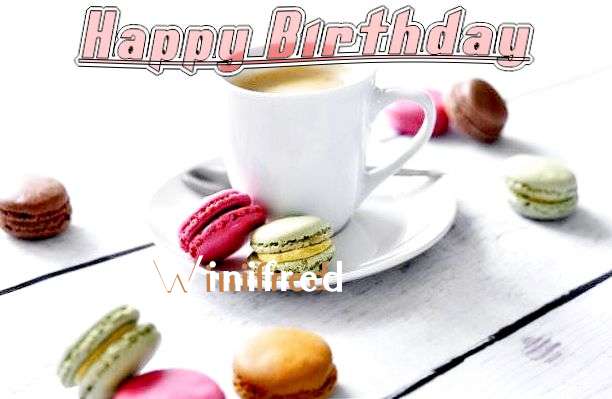 Happy Birthday Winifred Cake Image