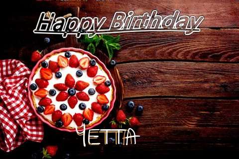Happy Birthday Yetta Cake Image