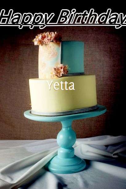 Happy Birthday Cake for Yetta