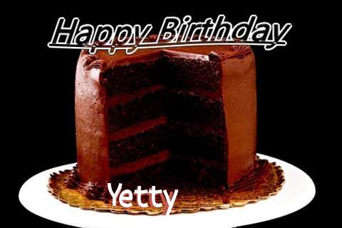 Happy Birthday Yetty Cake Image