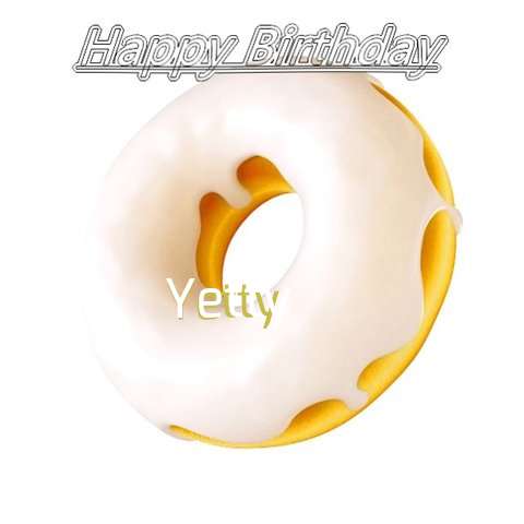 Birthday Images for Yetty
