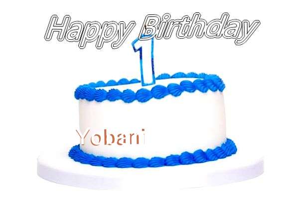 Happy Birthday Cake for Yobani