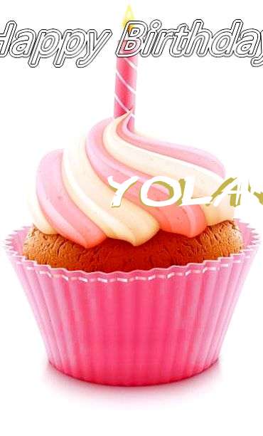 Happy Birthday Cake for Yolando