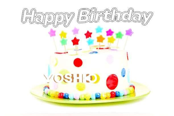 Happy Birthday Cake for Yoshio