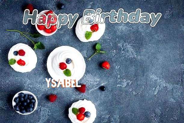 Happy Birthday to You Ysabel