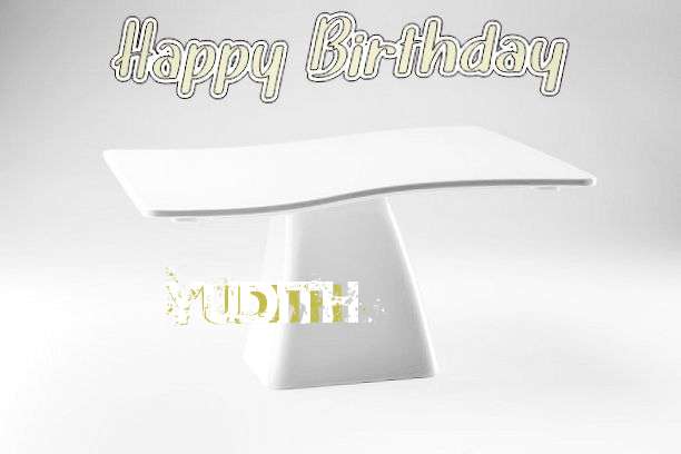 Birthday Wishes with Images of Yudith