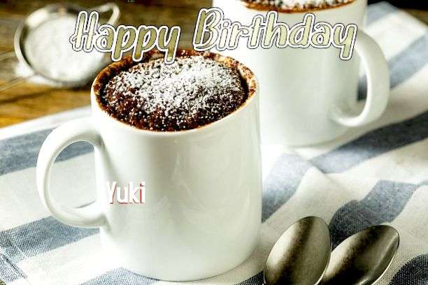 Birthday Wishes with Images of Yuki