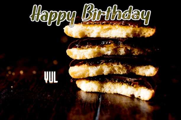 Happy Birthday Yul Cake Image