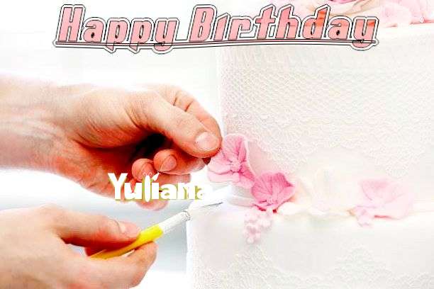 Birthday Wishes with Images of Yuliana