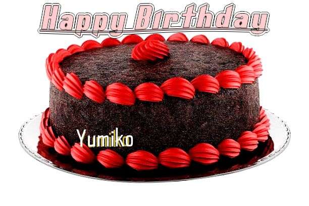 Happy Birthday Cake for Yumiko