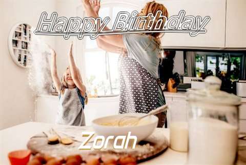 Birthday Wishes with Images of Zorah