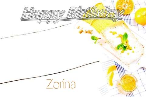 Birthday Wishes with Images of Zorina