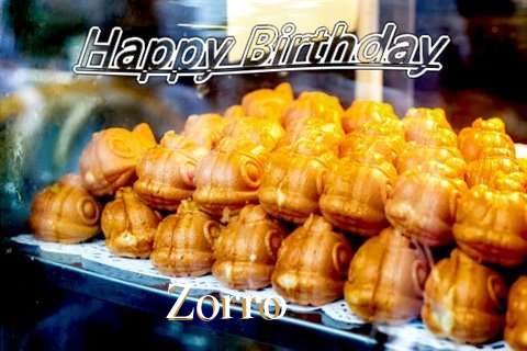 Birthday Wishes with Images of Zorro