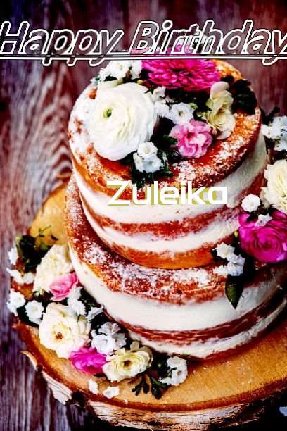 Happy Birthday Cake for Zuleika